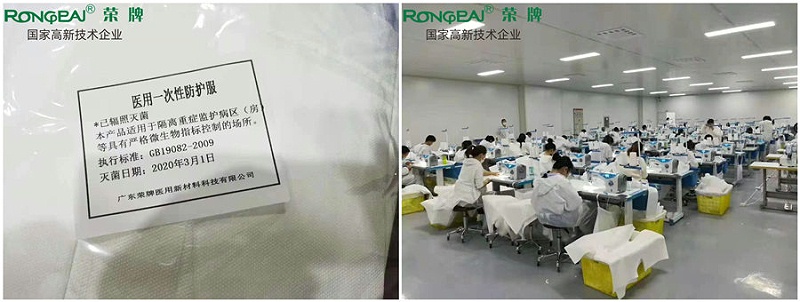 星空·综合体育医纺防护服